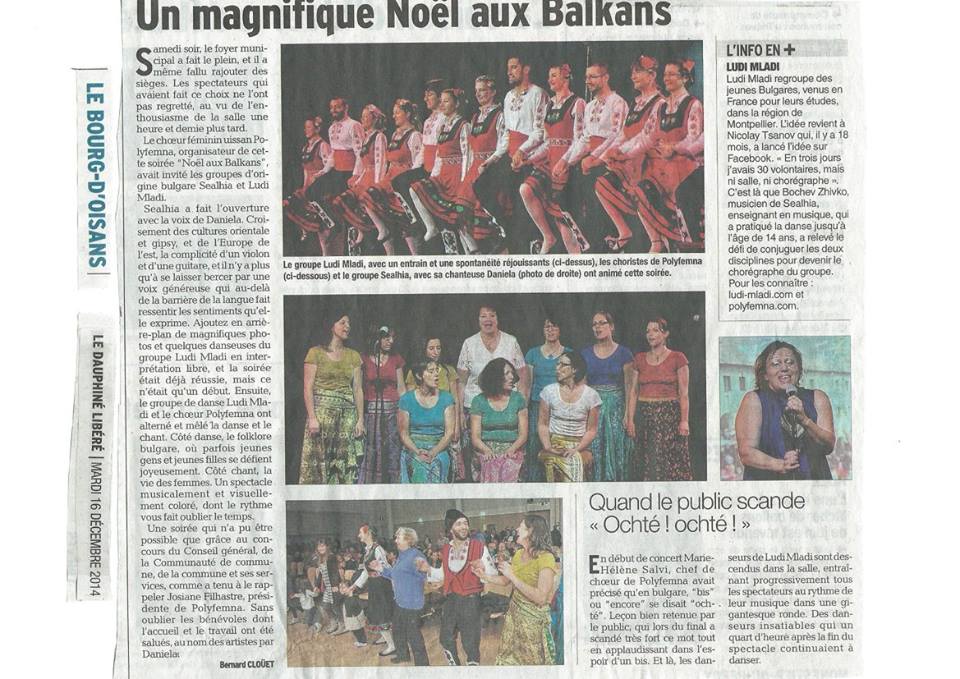 Polyfemna avec le groupe Sealiah et Ludi Mladi